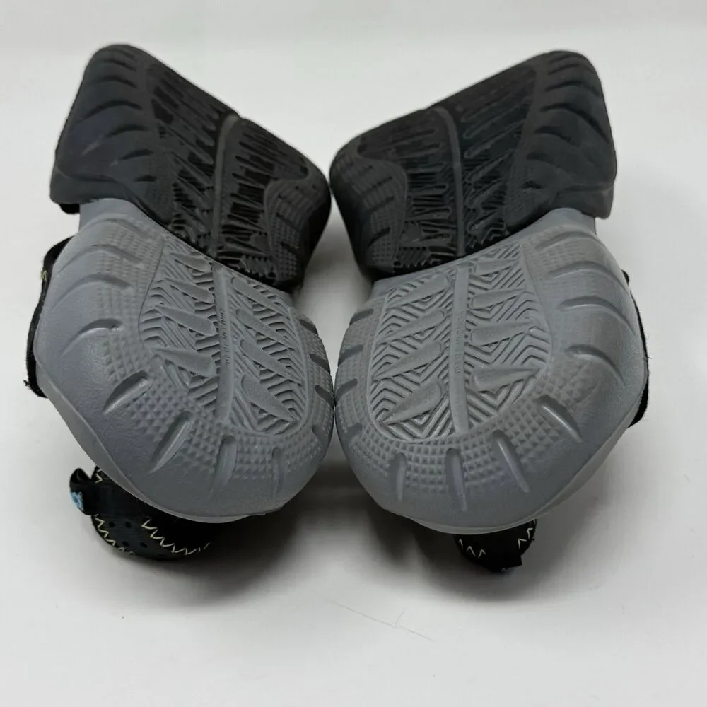 Crocs Swiftwater Mesh Deck Sandals Shoes Mens 8 Black Fisherman Water Comfort